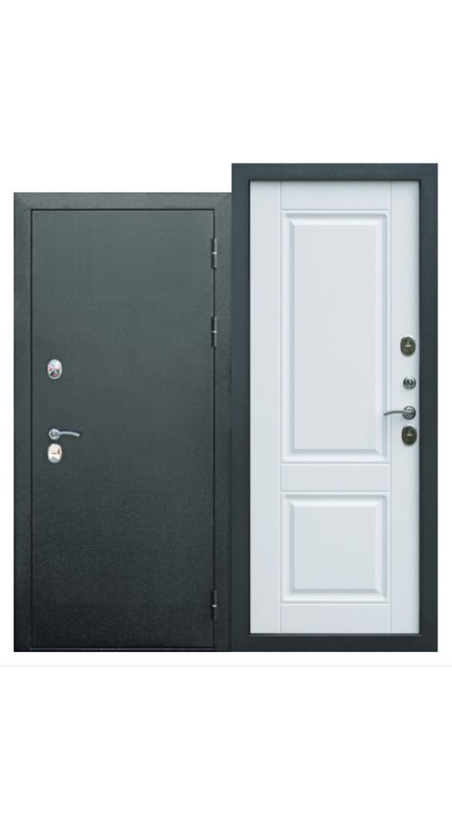 Входная дверь - Ferroni - 11 см ISOTERMA Серебро Эмаль