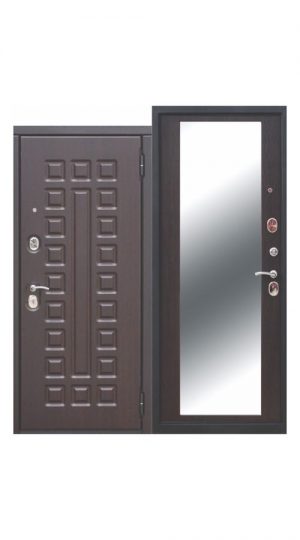 Входная дверь - Ferroni - 12 см СЕНАТОР Зеркало Венге