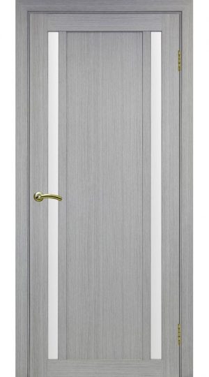 Межкомнатная дверь Турин 522 Дуб серый (остекление мателюкс)