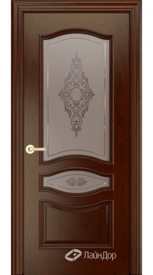Межкомнатная дверь Амелия ТОН-10 (стекло)