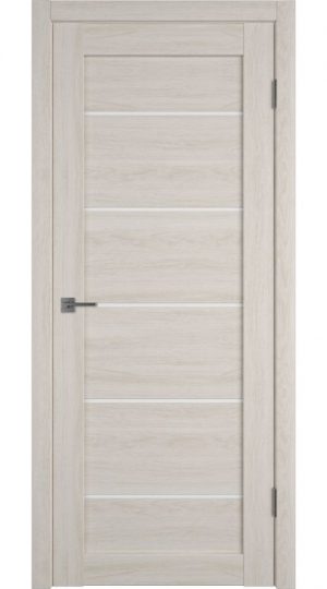Межкомнатная дверь Atum Pro 27 Scansom Oak (стекло White Cloud)