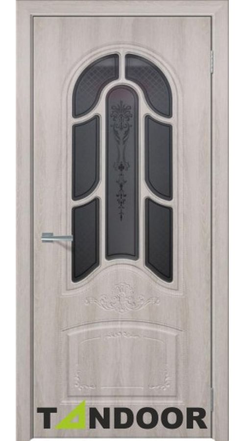 Межкомнатная дверь Tandoor Болонья Филадельфия Крем ДО ст.белое с рис в Симферополе