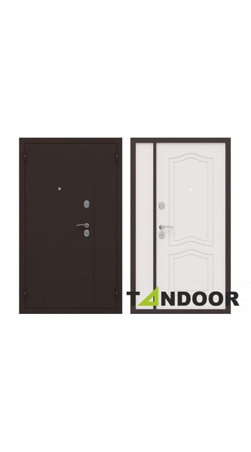 Входная дверь Tandoor Аврора Белый ясень (1200х2200) в Симферополе