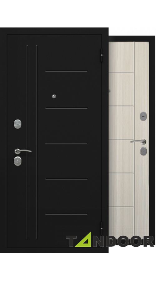 входная дверь Tandoor Графит Черный букле - Сандал белый в Симферополе