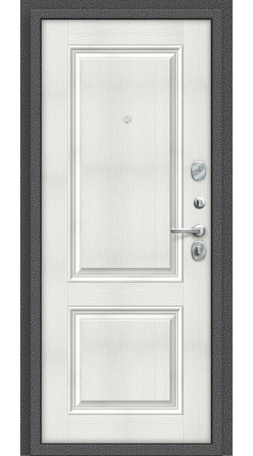 Дверь входная Porta S 104.К32 Антик Серебро Bianco Veralinga 2 в Симферополе