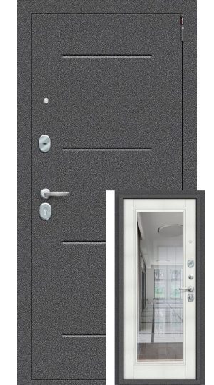 Входная дверь – Porta S 104.П61 Антик Серебро Bianco Veralinga
